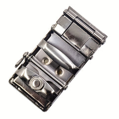 Vintage Fastener Automatic Waistband Accessory Metal For Men