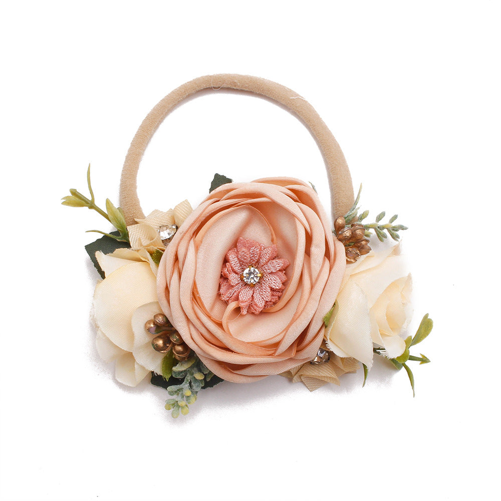 Baby Girls Flower Headbands Hair Accessories For Newborn
