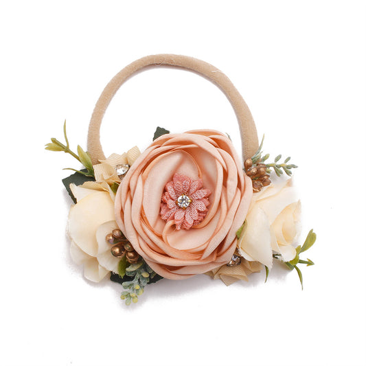 Baby Girls Flower Headbands Hair Accessories For Newborn