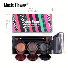 Long Wearing Eyebrow Eyeliner Gel Waterproof Cream