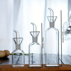 750ml Glass Olive Bottle Vinegar Container
