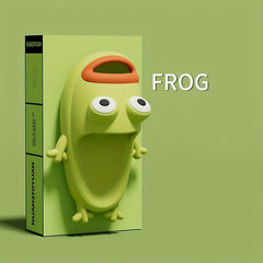 Men's Funny Frog Slides Unisex Summer Quick-drying Slippers