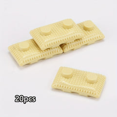 20pcs Small Size Parts Barrel Sandbag Shield Military Model Puzzle DIY Parts
