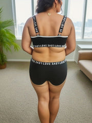 Sports Lingerie Set High Stretch Bra & Panty 2 Piece Set
