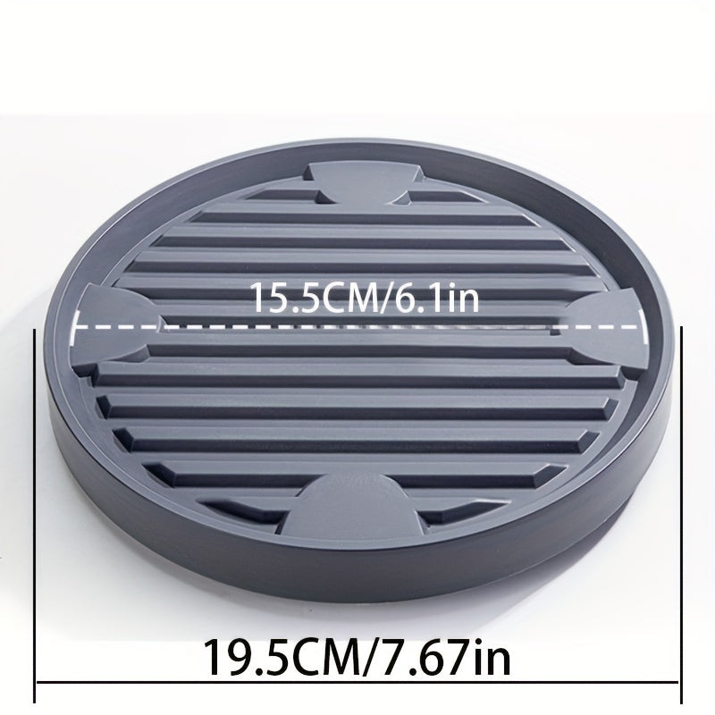 Plastic Movable Tray For Flower Pots Universal Wheel Bottom Support