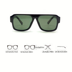 Men's Polarized Sunglasses Large Frame UV400 Lenses with Case