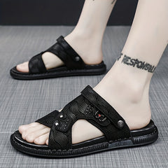 Men's Casual Slides Sandals for Outdoor Beach