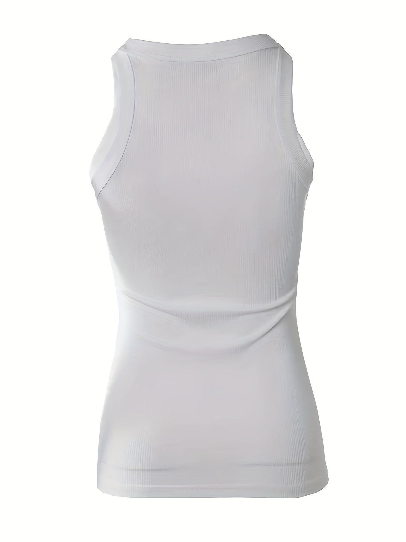 Eyes Print Tank Top Sexy Crew Neck Summer Sleeveless Top