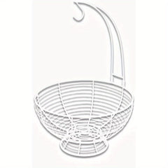 Stylish Fruit Basket with Banana Hanger for Kitchen Decoration