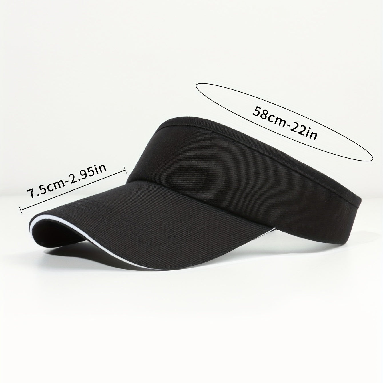 Casual Sun Visors Breathable Baseball Cap Unisex Adjustable Lightweight