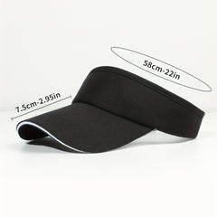Casual Sun Visors Breathable Baseball Cap Unisex Adjustable Lightweight