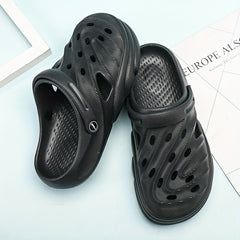 Men's Lightweight Comfy Clogs Hollow Out Non Slip Garden Shoes