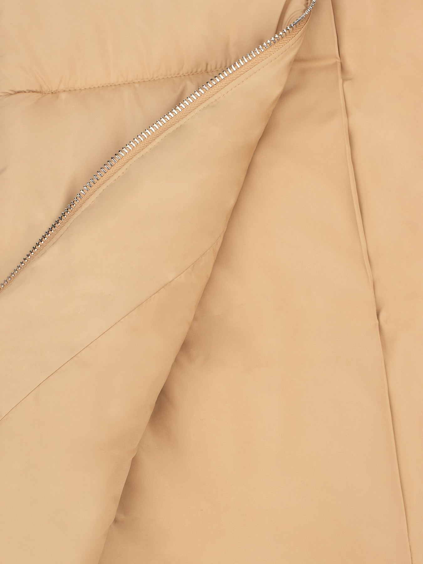 Solid Zip Up Vest Jacket for Fall & Winter