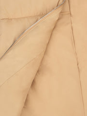 Solid Zip Up Vest Jacket for Fall & Winter