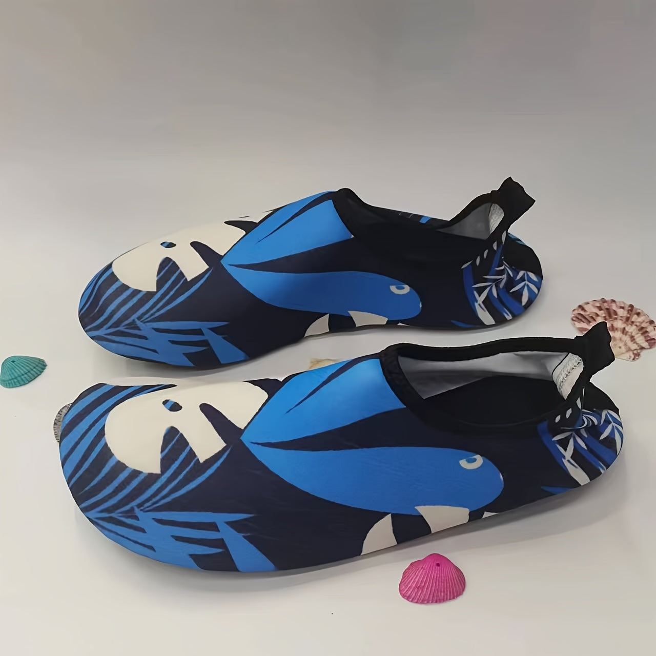 Geometric Pattern Beach Shoes Quick Drying Non Slip Soft Soled Water Park Casual