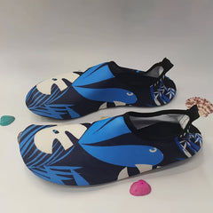 Geometric Pattern Beach Shoes Quick Drying Non Slip Soft Soled Water Park Casual