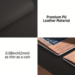 Non Slip Leather Desk Pad Protector Home Office Writing Mat Waterproof