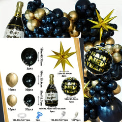 Golden Star Balloons for Party Decoration