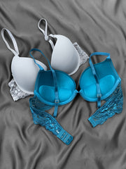 Lace Push Up Bras Smooth T-shirt Intimates Women's Lingerie
