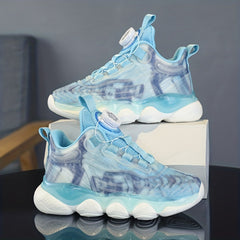 Girls Luminous Casual Shoes Breathable Lightweight Comfy Kids Sneakers