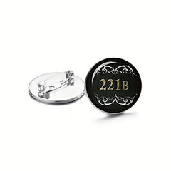 Mental 221b Brooch Pins Collar Jackets Dress Suit Hats Scarves Pants