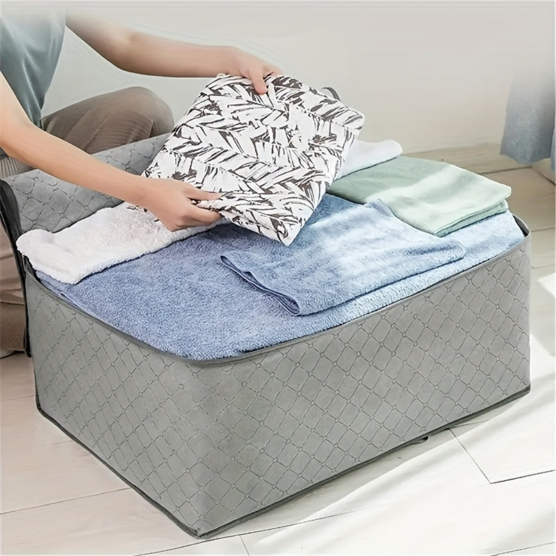Storage Bag with Transparent Window for Bedding & Clothing