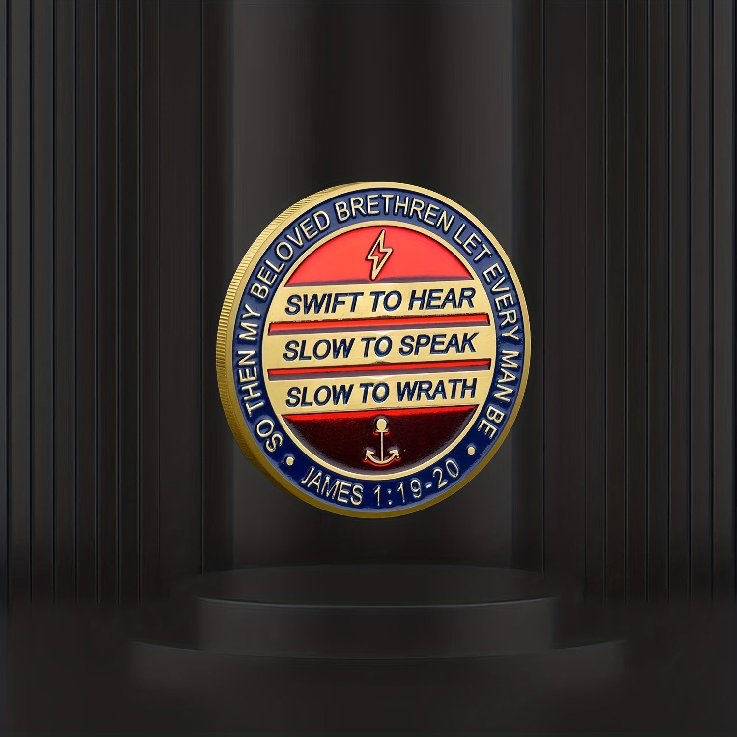 Bible Memory Verse Challenge Coin for Kids - Perfect Gift for Boys & Girls