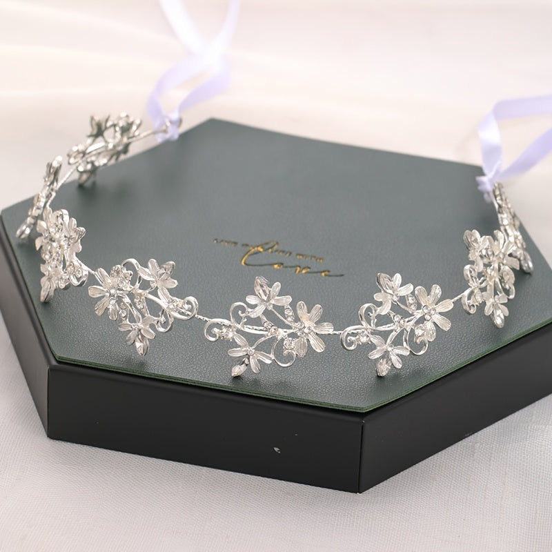 Bridal Headpiece Wedding Hair Accessories Rhinestone Headband Women Girls