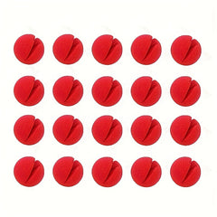 20PCS Red Circus Clown Nose Christmas Costume Party Cosplay Halloween Decor