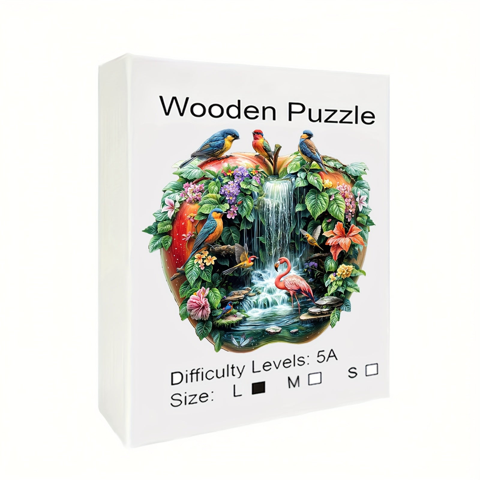 Wooden Puzzle Bird World Animal Shape Jigsaw High Difficulty Brain Teaser
