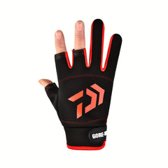 Unisex Fishing Gloves Anti-slip for Outdoor Sports Half-finger Gloves