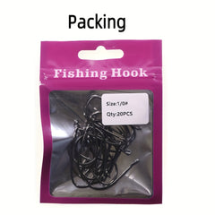 20pcs pack Barbless Short Shank Hooks Streamer Fly Tying Hooks