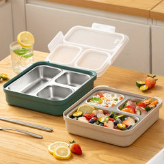 Large Capacity Leakproof Lunch Box for Students & Outdoor Activities