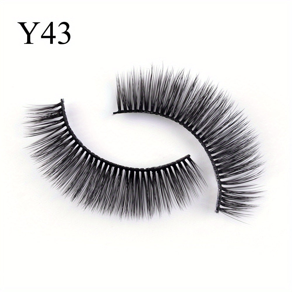 Soft Slender Long 3D False Eyelashes