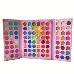 96 Colors Retro Eyeshadow Palette Pearly Matte Finish Magic Card Makeup Gift