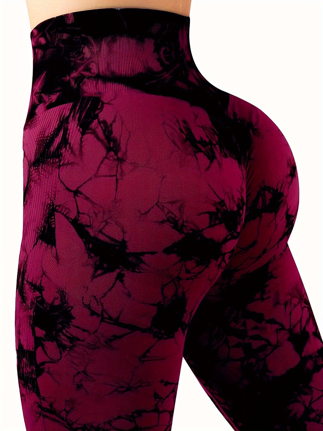 Tie Dye Seamless Yoga Pants High Stretch Fitness Leggings