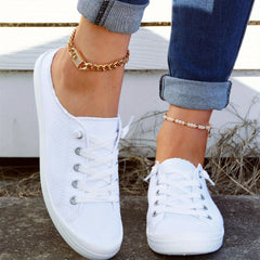 Women's Slip on Mules Sneakers Lace Up Lightweight Walking Shoes