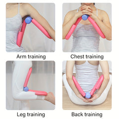 PVC Slimming Leg Clip Yoga Muscle Training Clamp