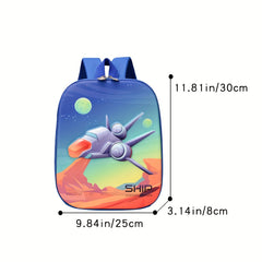 Kids Cartoon Backpack Large Capacity Schoolbag
