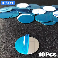 10pcs Metal Plate For Magnetic Car Phone Holder Round Iron Sticker