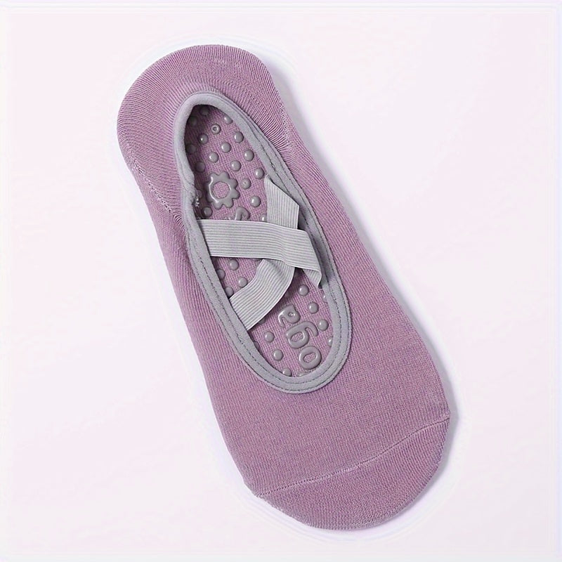 Breathable Yoga Socks Non-slip Cross Strap Sports Socks