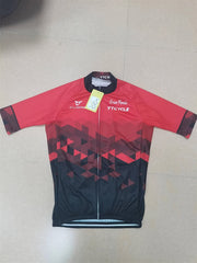 YTCYCLE Men's Geometric Pattern Short Sleeve Cycling Jersey