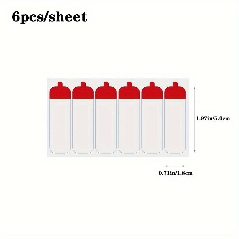 60pcs Double Sided Tape Waterproof Mounting Tape Reusable Transparent Tape