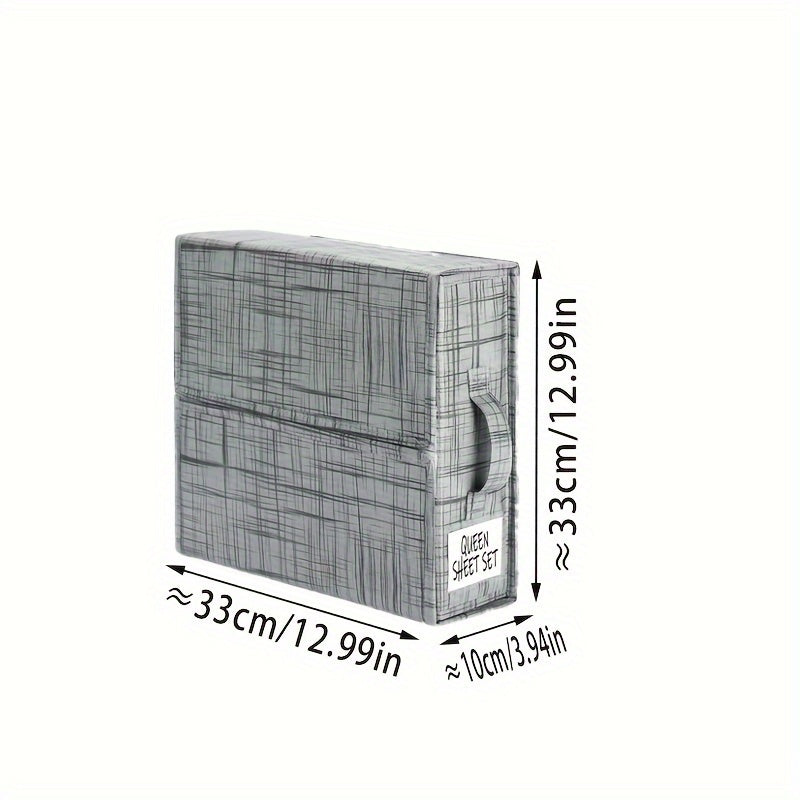 3pcs Quilts Bed Sheet Storage Box Dustproof Underbed Container Bag