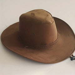 Men's Western Cowboy Hat Summer Sunshade Men's Hat Stage Knight Hat