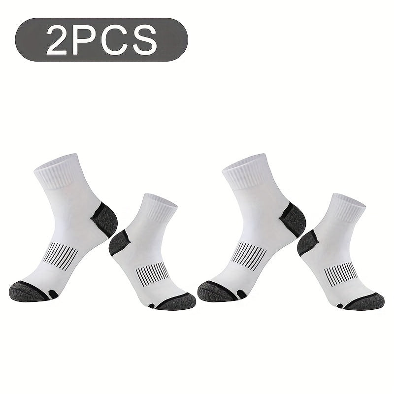 10 Pairs Men's Outdoor Running & Basketball Ankle Socks