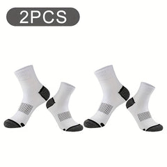 10 Pairs Men's Outdoor Running & Basketball Ankle Socks