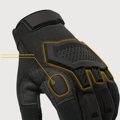 Men's Outdoor Training Touch Screen Vibration Absorption Gloves