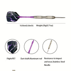 3pcs Stainless Steel Needle Dart for Home and Outdoor Sports Games