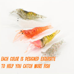 1pc Simulation Shrimp Fishing Lure Artificial Soft Bait Fishing Gear